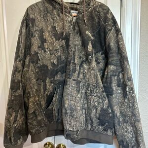 Magellan men 3XL hooded camo hunting jacket